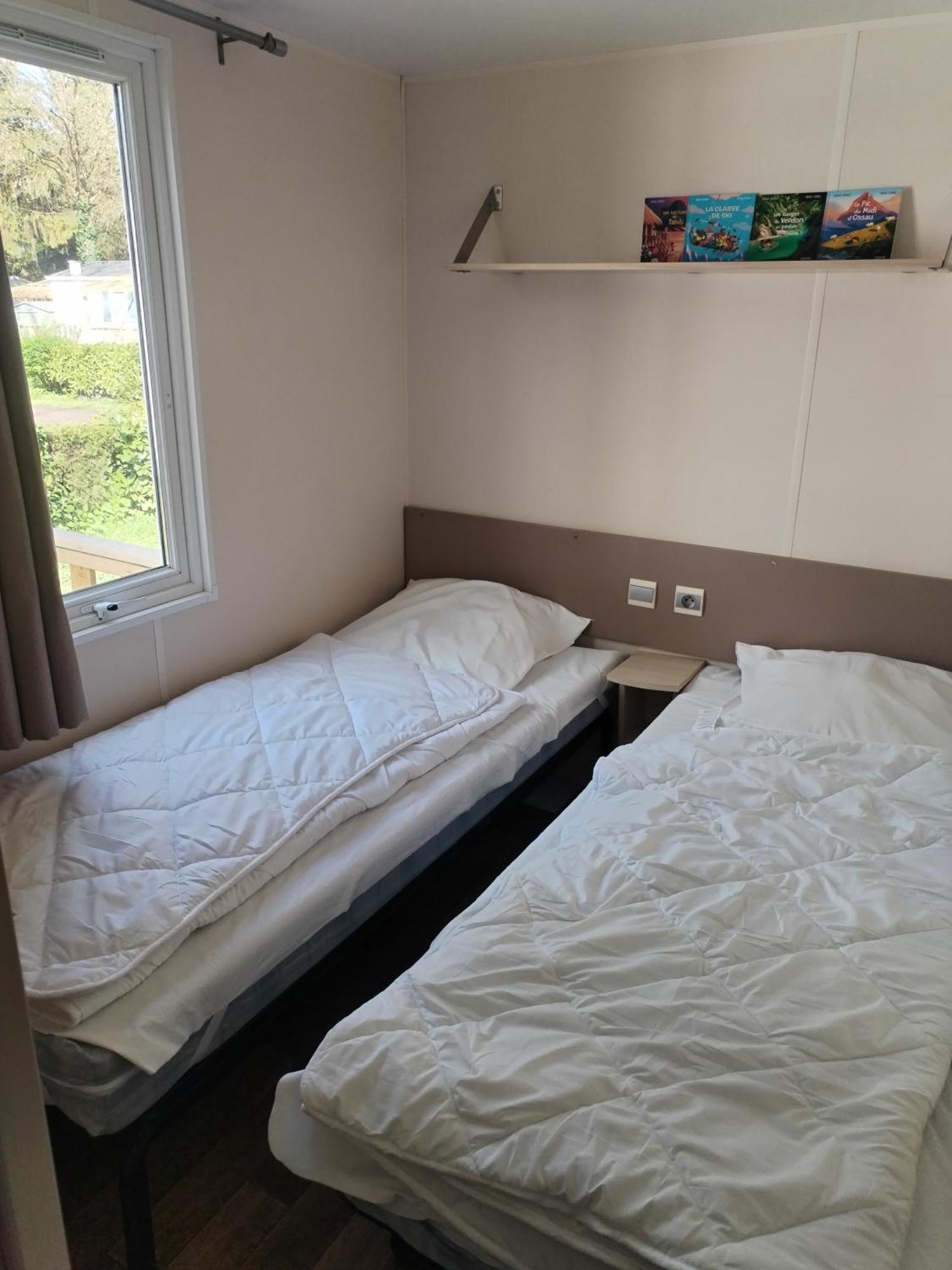Mobil-Home 6 Personnes Avec Tv Et Clim N' B025 Boofzheim Eksteriør bilde