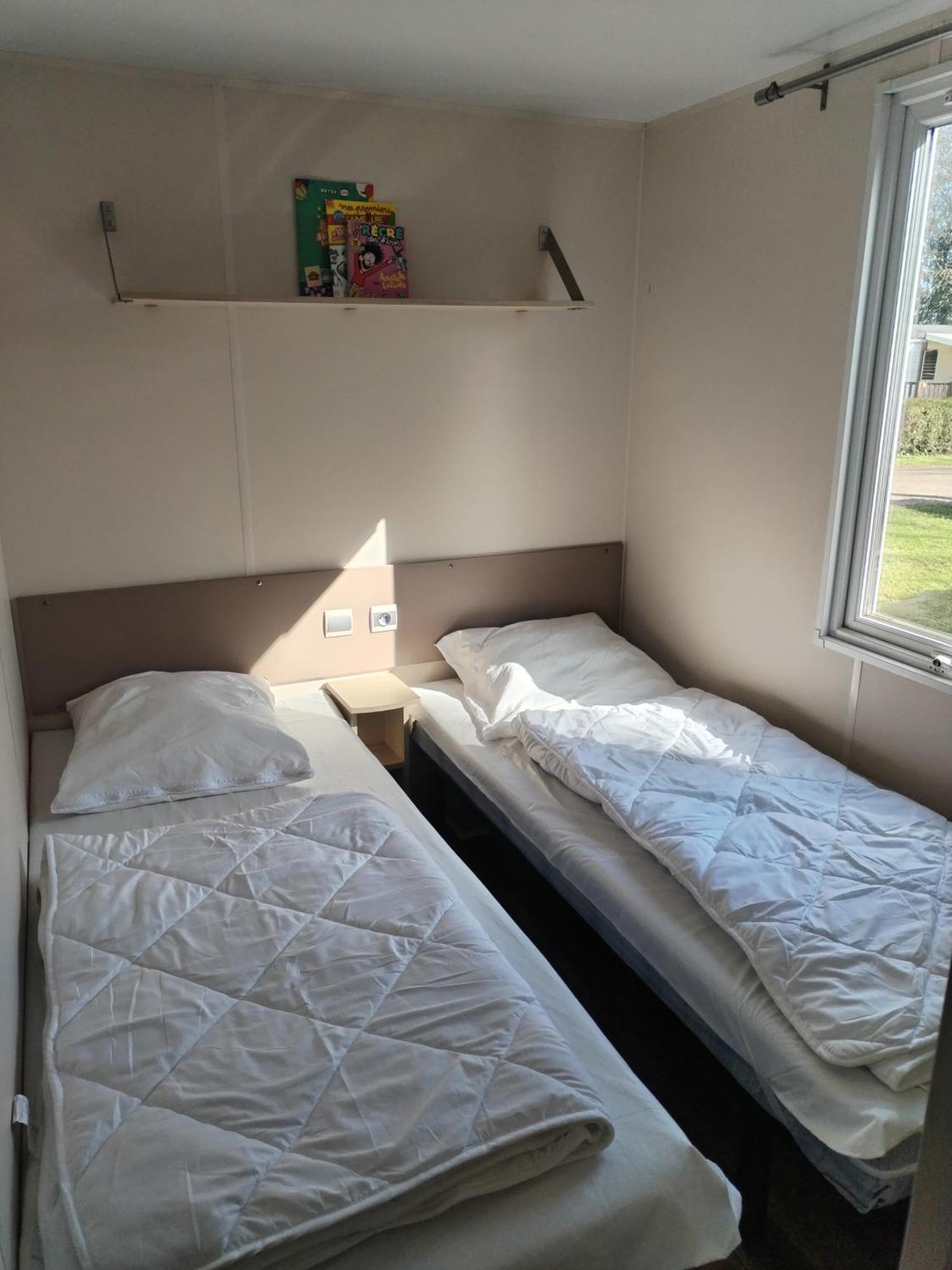 Mobil-Home 6 Personnes Avec Tv Et Clim N' B025 Boofzheim Eksteriør bilde