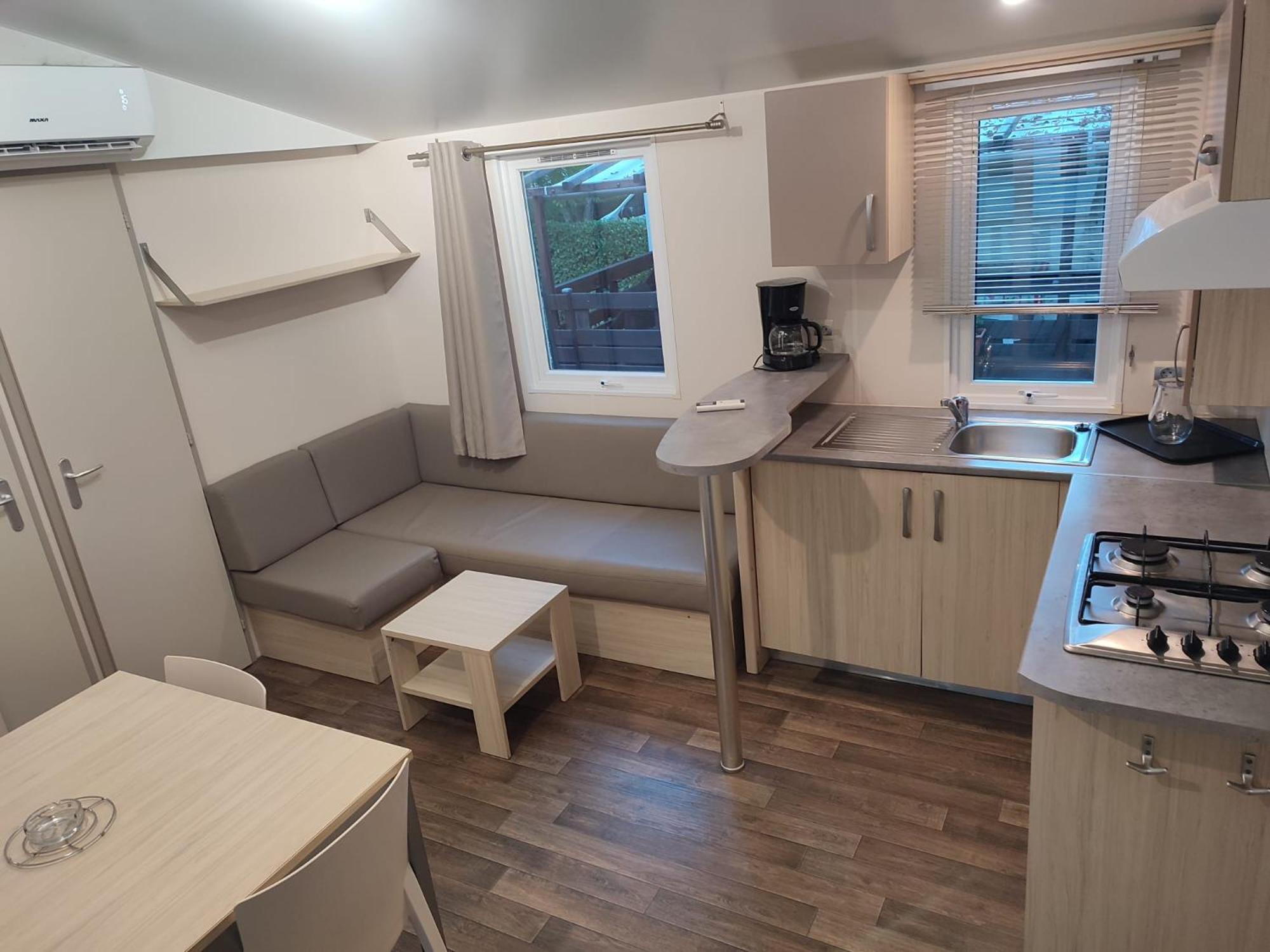 Mobil-Home 6 Personnes Avec Tv Et Clim N' B025 Boofzheim Eksteriør bilde